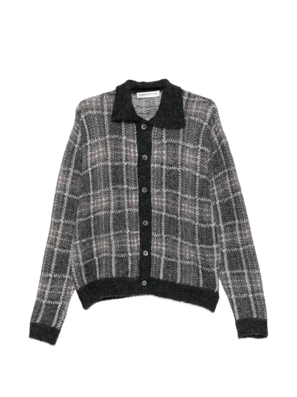 OUR LEGACY check cardigan