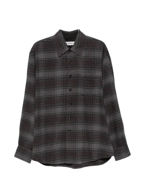 OUR LEGACY Above checked shirt