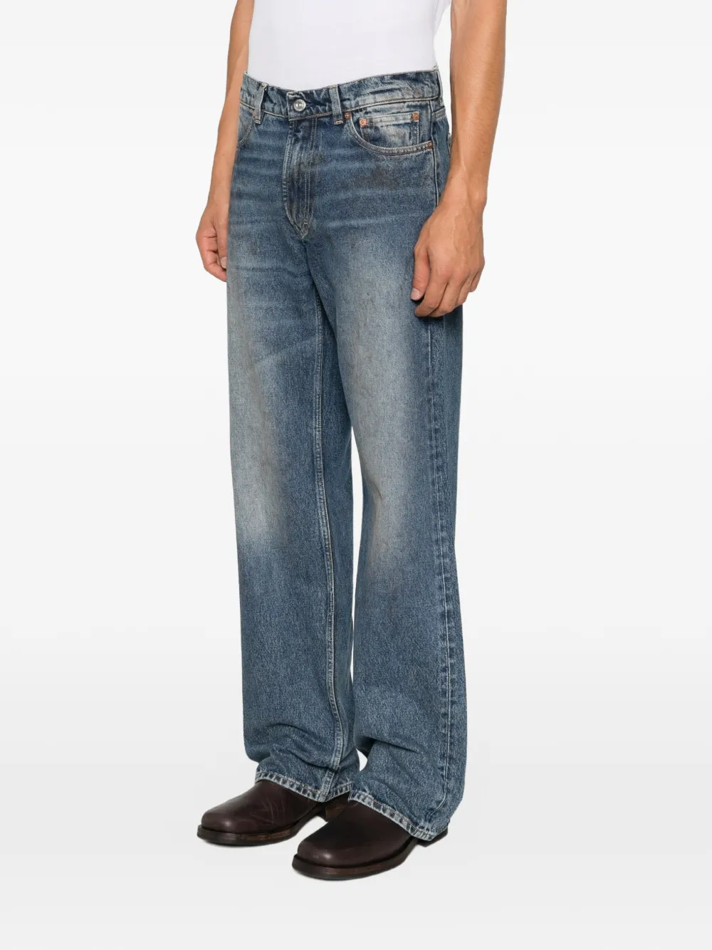 OUR LEGACY Carlson Cut jeans Blauw
