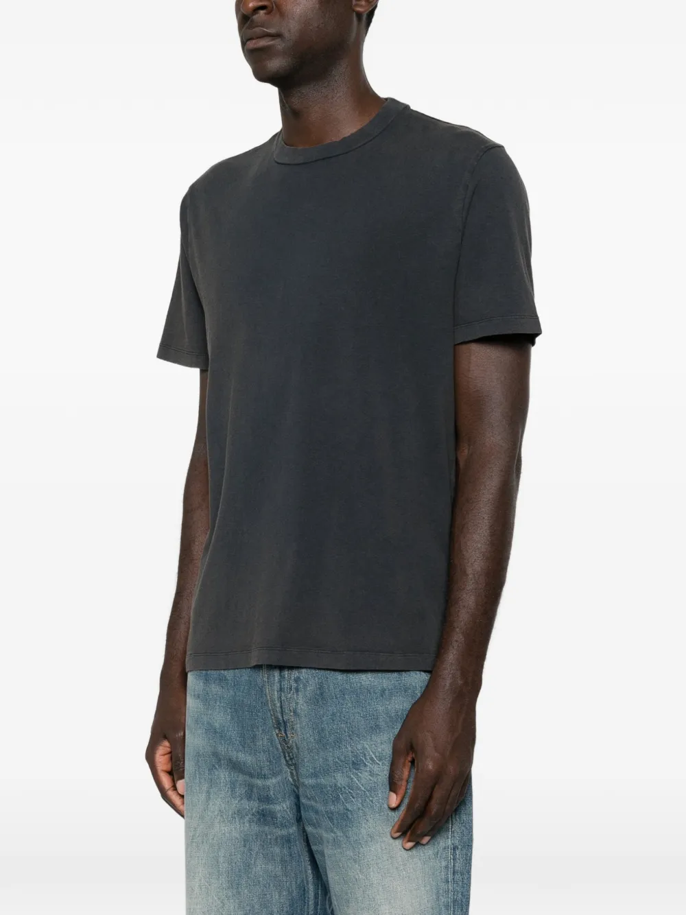 OUR LEGACY Crainum Blossom T-shirt met vervaagd effect Blauw