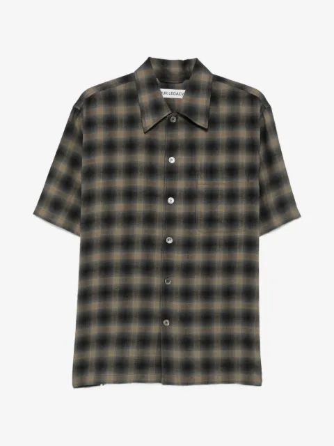 OUR LEGACY check-pattern shirt