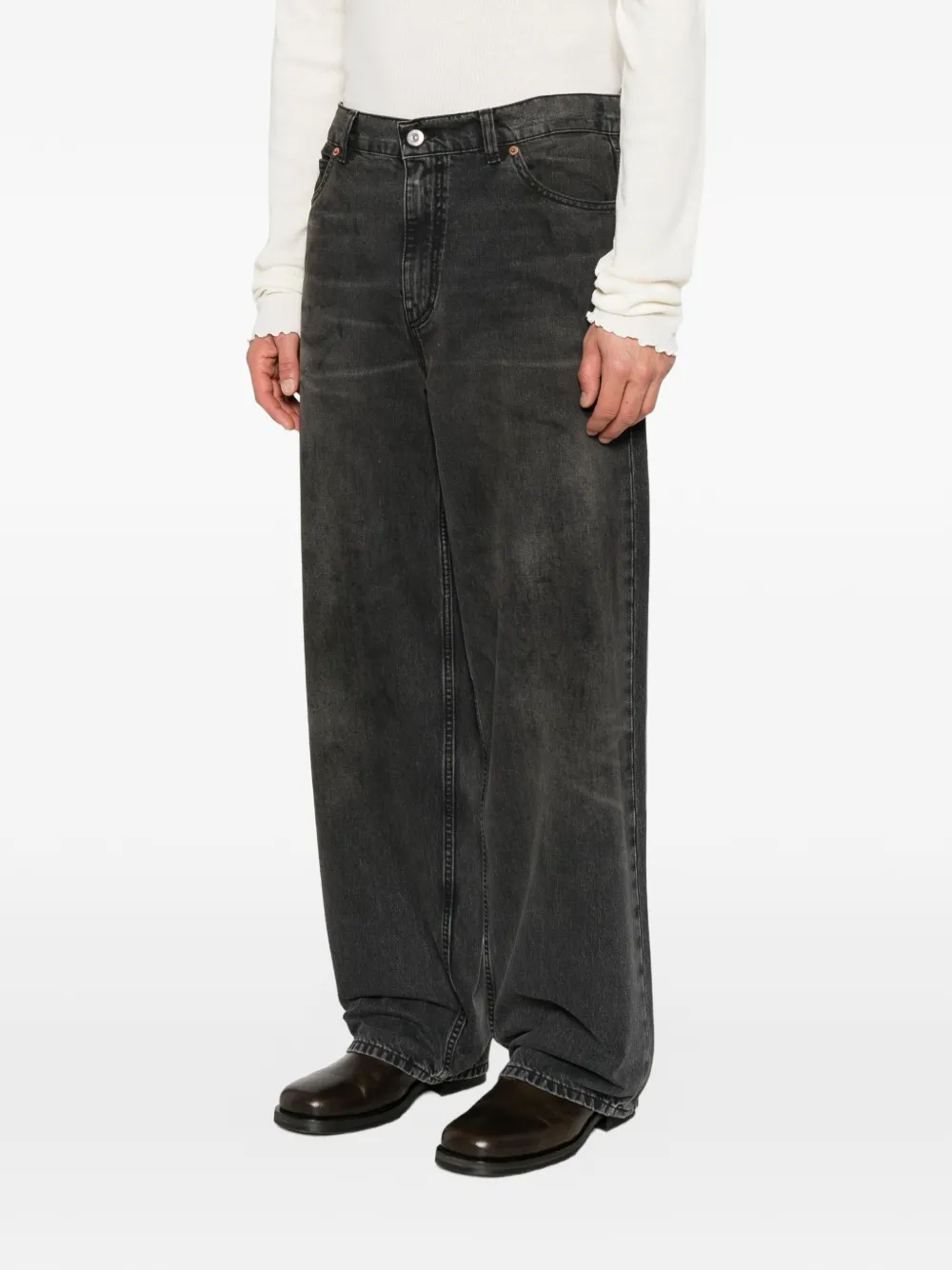 OUR LEGACY Vas Cut jeans Zwart