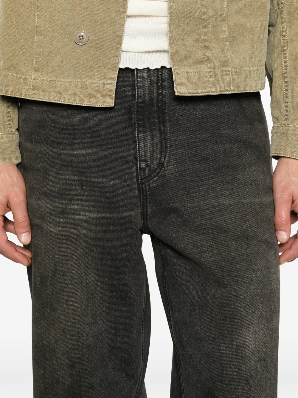 OUR LEGACY Vas Cut jeans Zwart