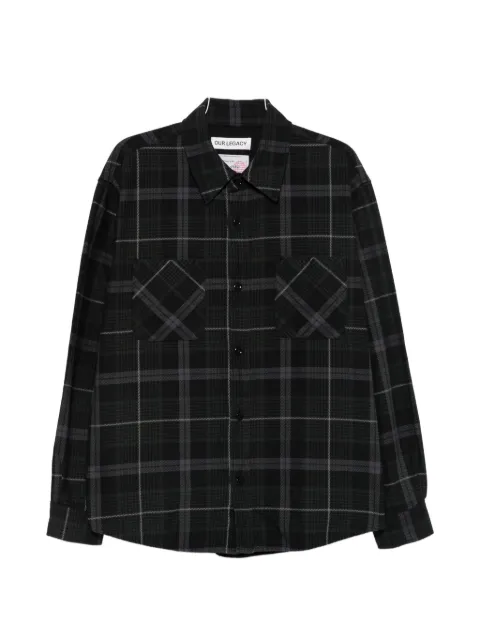 OUR LEGACY Whoppin check-pattern shirt