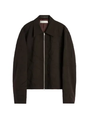 Rick Owens ポインテッドカラー ボンバージャケット | ブラック