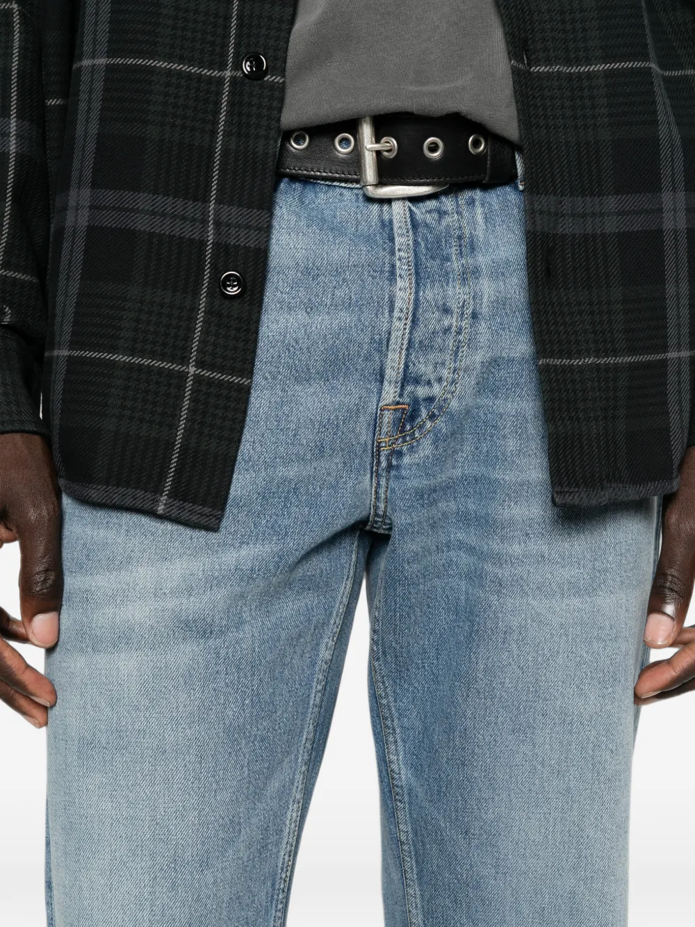 OUR LEGACY Slate Cut jeans Blauw