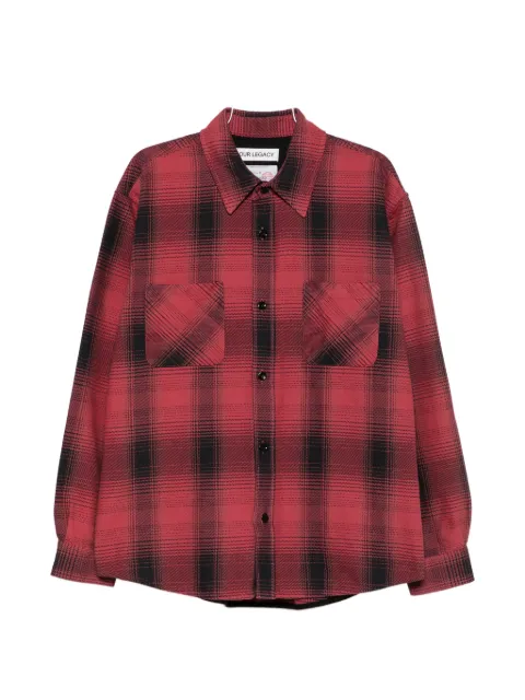 OUR LEGACY Ranch check-pattern shirt