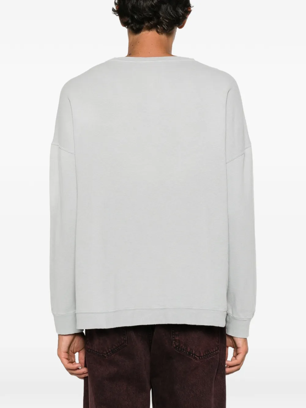 OUR LEGACY Slack crew-neck sweatshirt Grijs