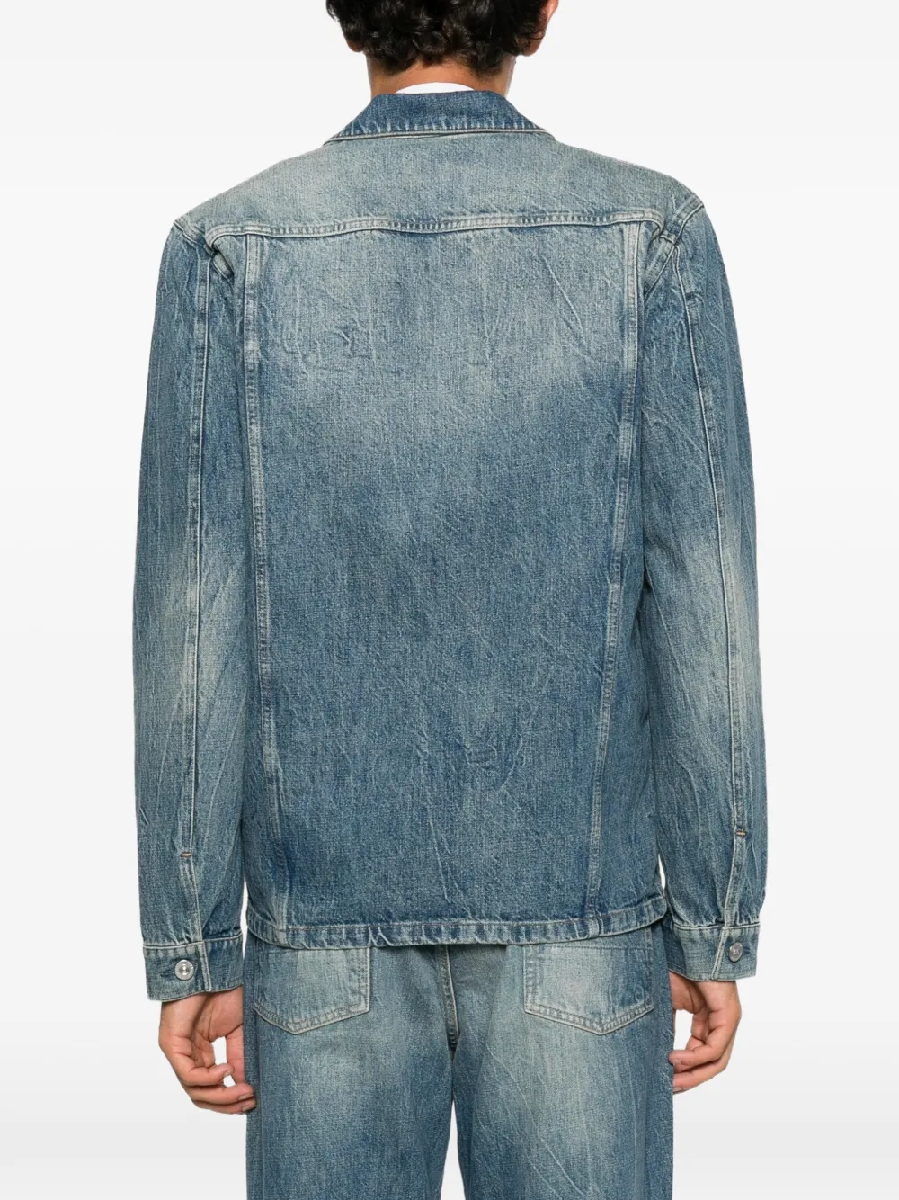 OUR LEGACY Shackle denim jack Blauw
