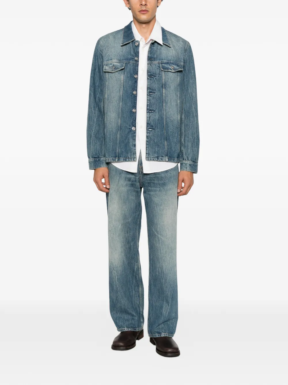 OUR LEGACY Shackle denim jack Blauw