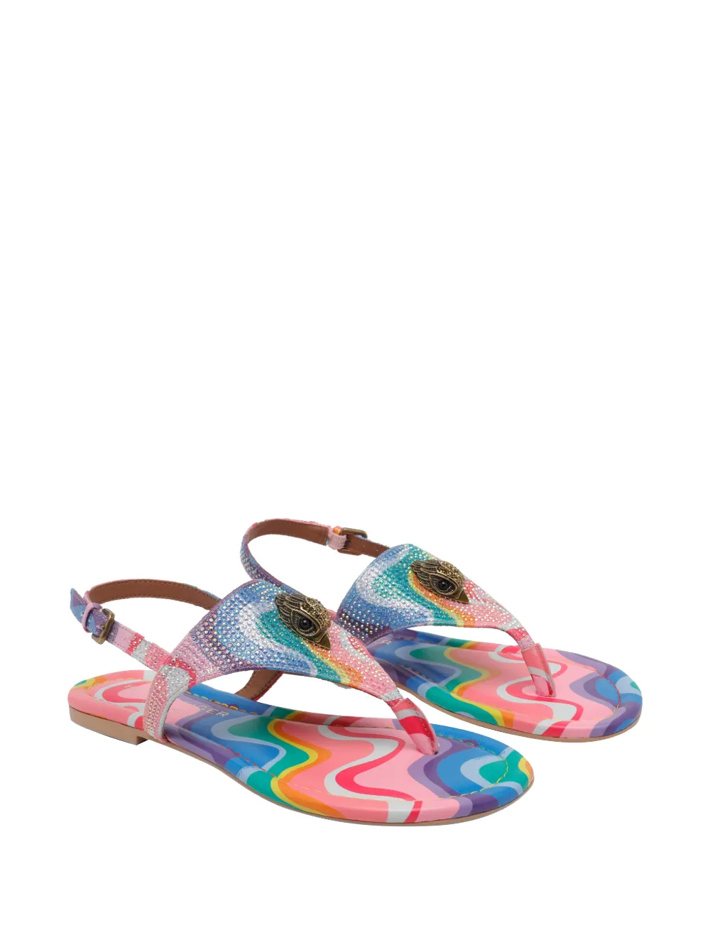 Kurt Geiger London Kensington slingback sandalen Roze