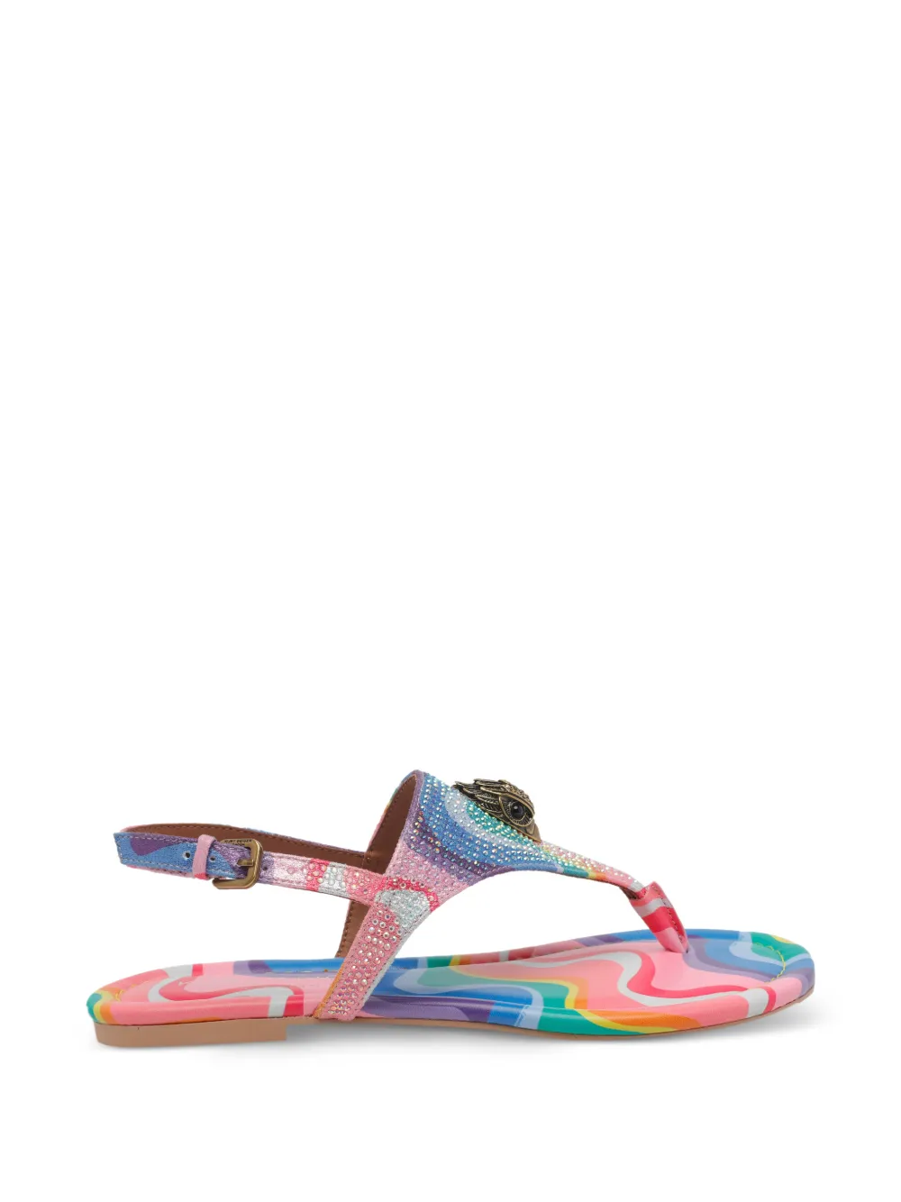Kurt Geiger Kensington Slingback Sandals In Multi