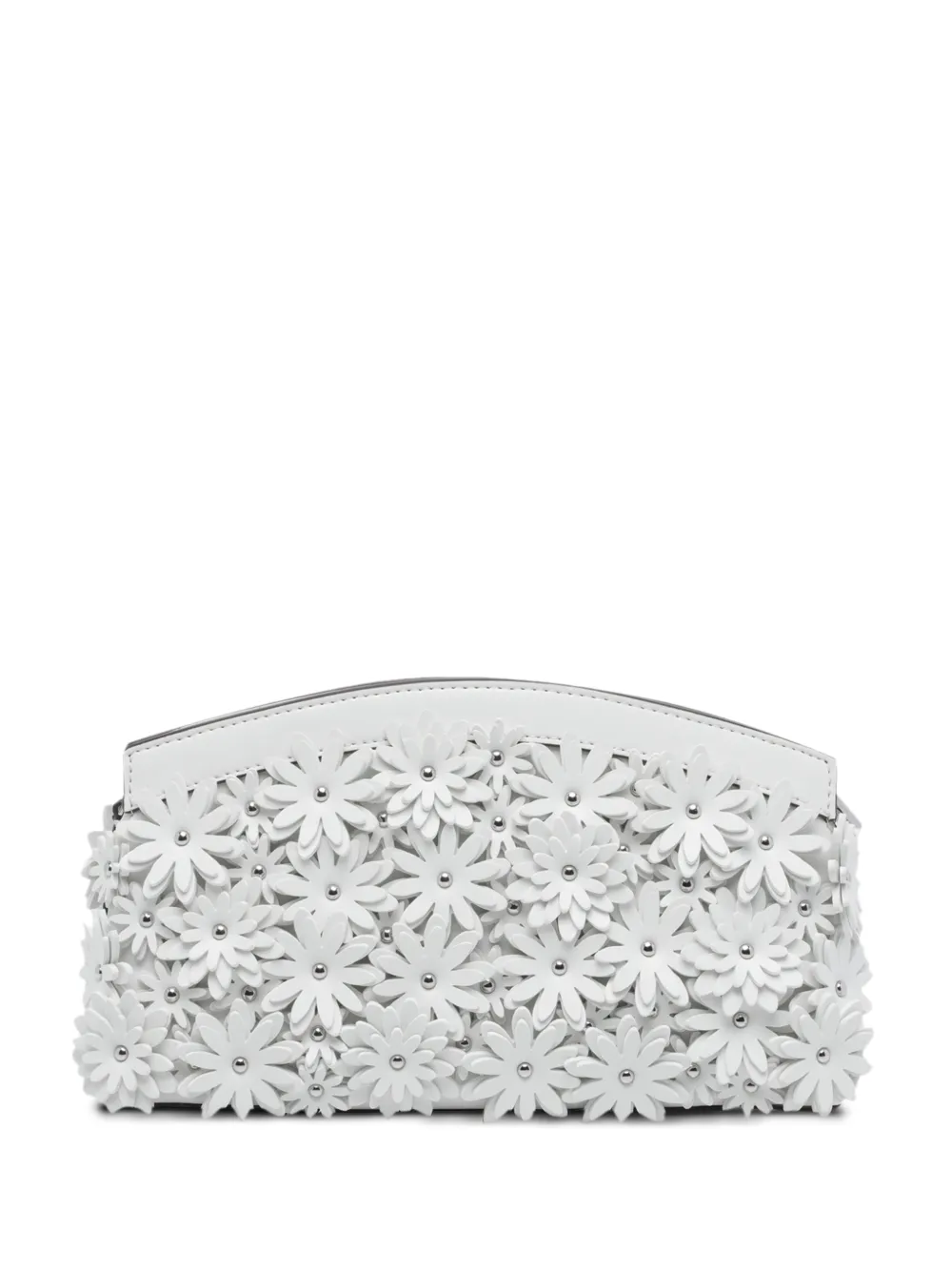Michael Kors Athena schoudertas met bloemenpatch Wit