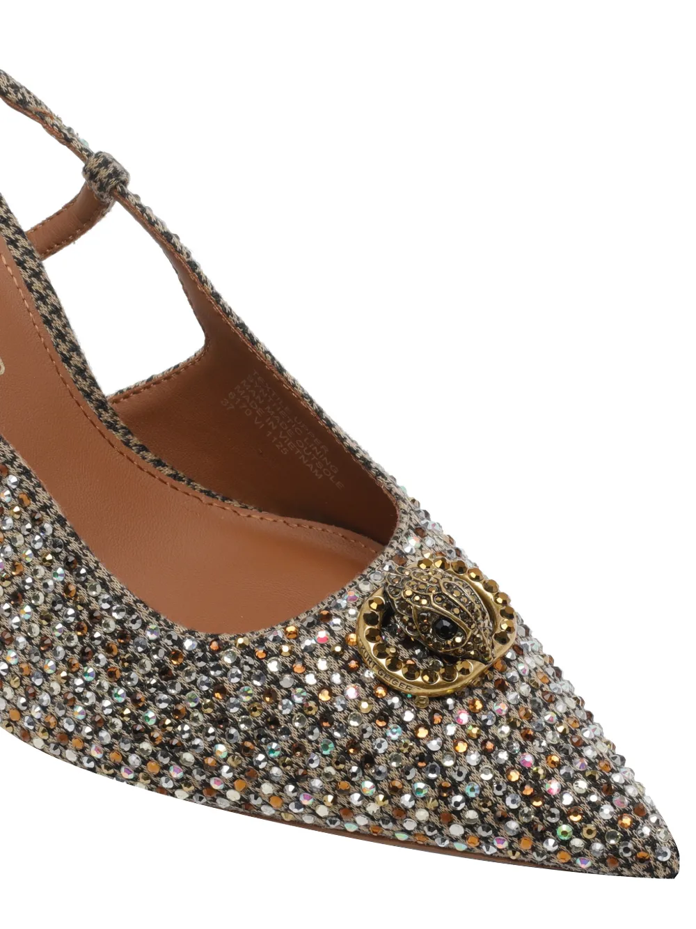 Kurt Geiger London Belgravia pumps verfraaid met kristallen Beige