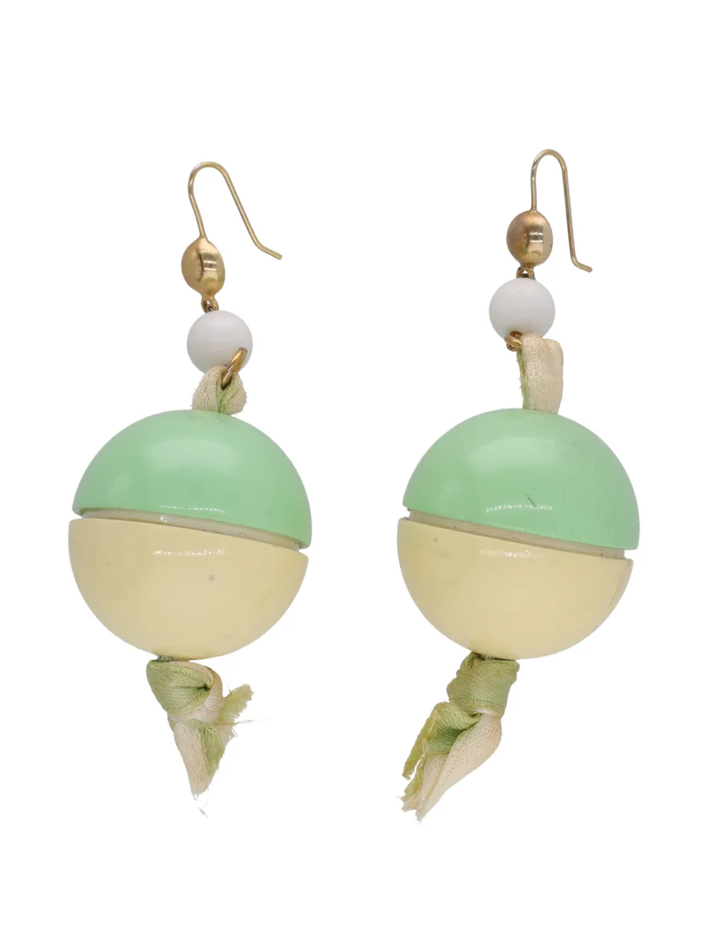Enrico Coveri Vintage Orb earrings - Oro