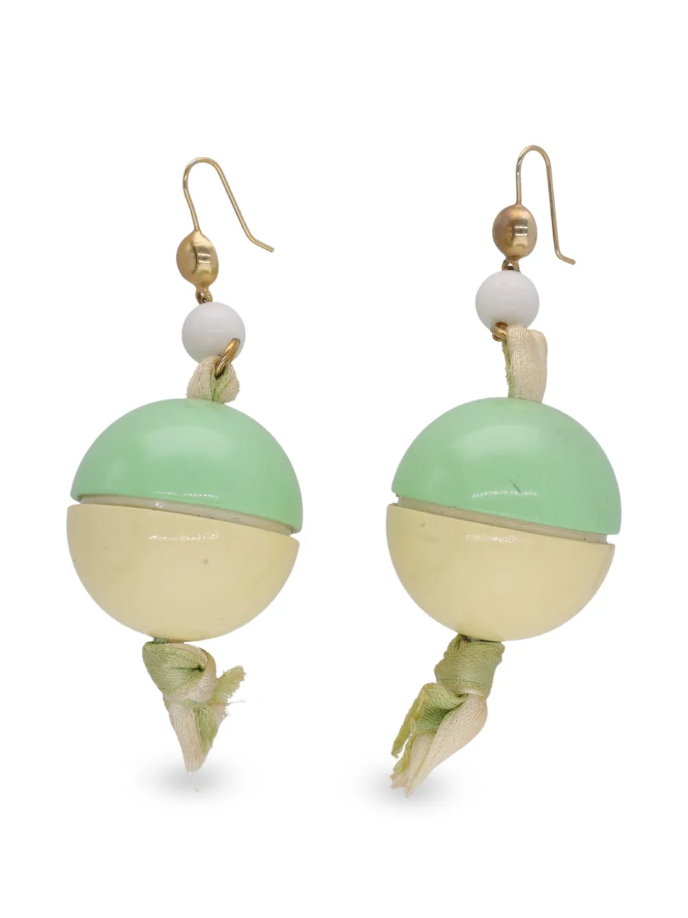 Enrico Coveri Vintage Orb earrings - Oro