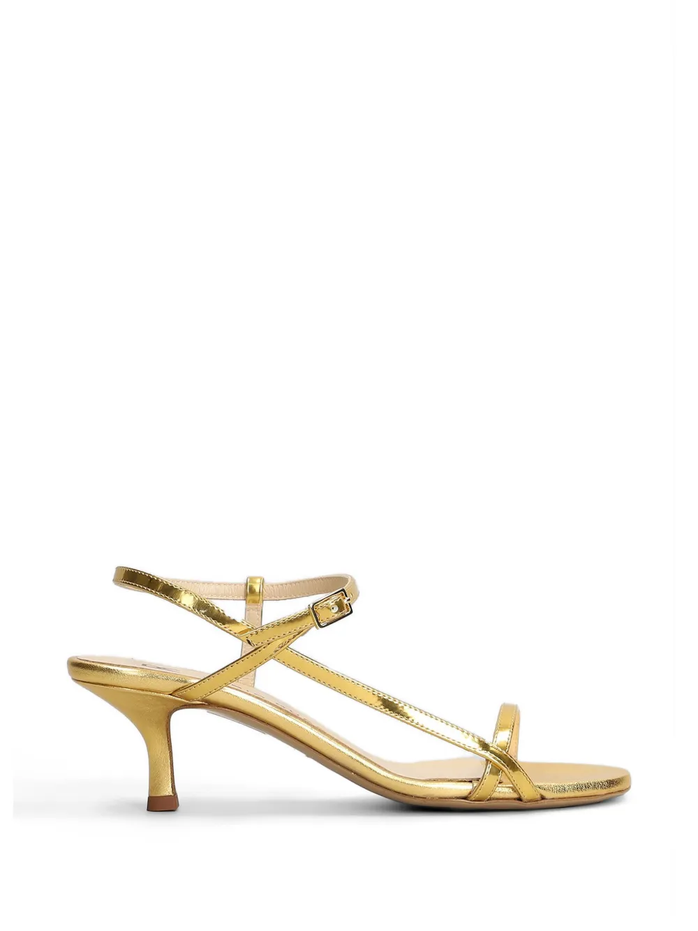 Fabio Rusconi metallic strappy sandals Goud