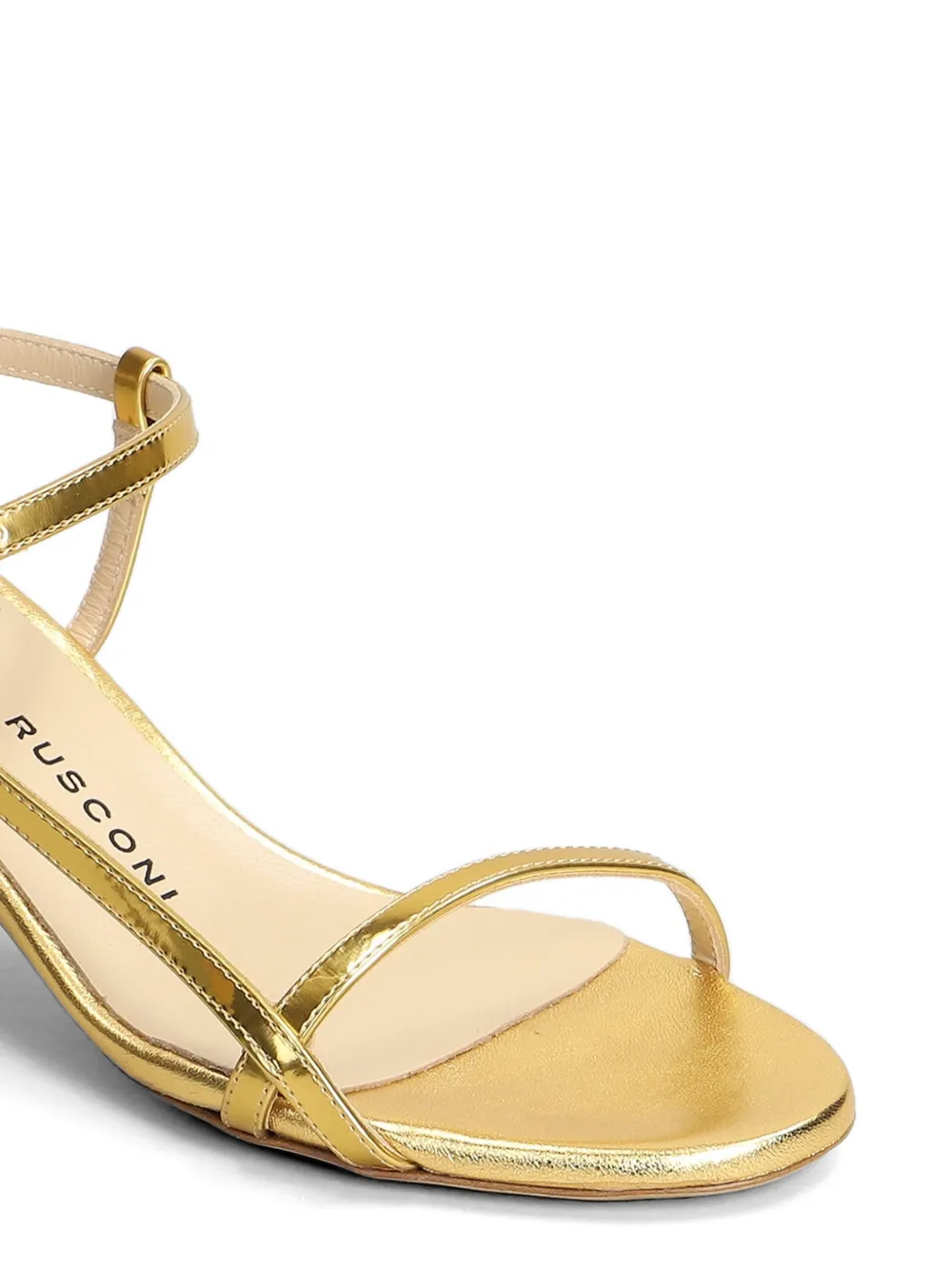 Fabio Rusconi metallic strappy sandals Goud