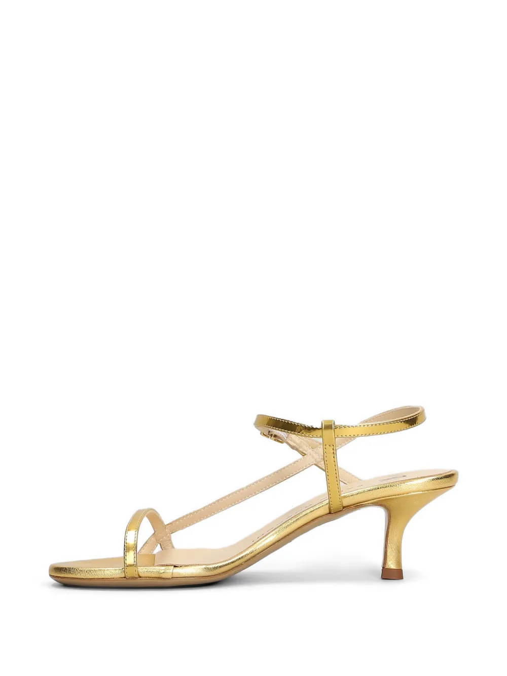 Fabio Rusconi metallic strappy sandals Goud