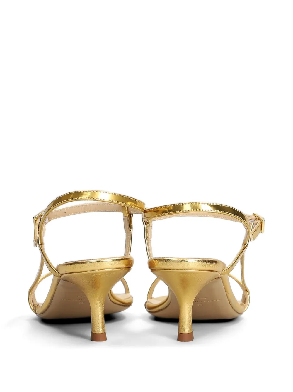 Fabio Rusconi metallic strappy sandals Goud
