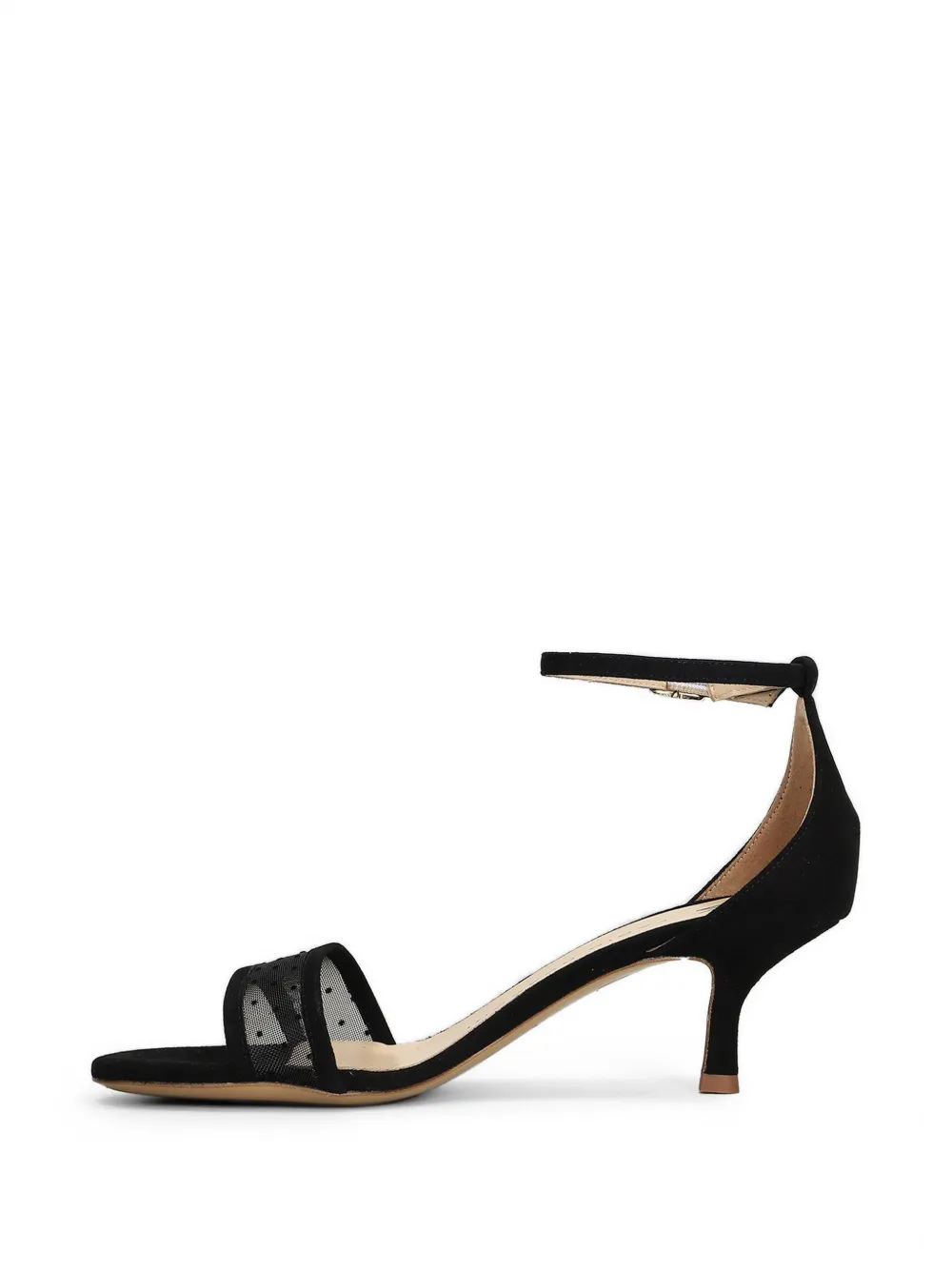 Fabio Rusconi polka-dot sandals Zwart