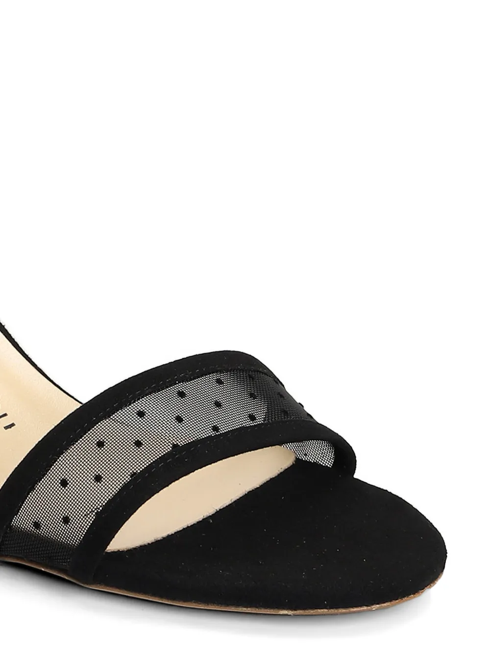 Fabio Rusconi polka-dot sandals Zwart