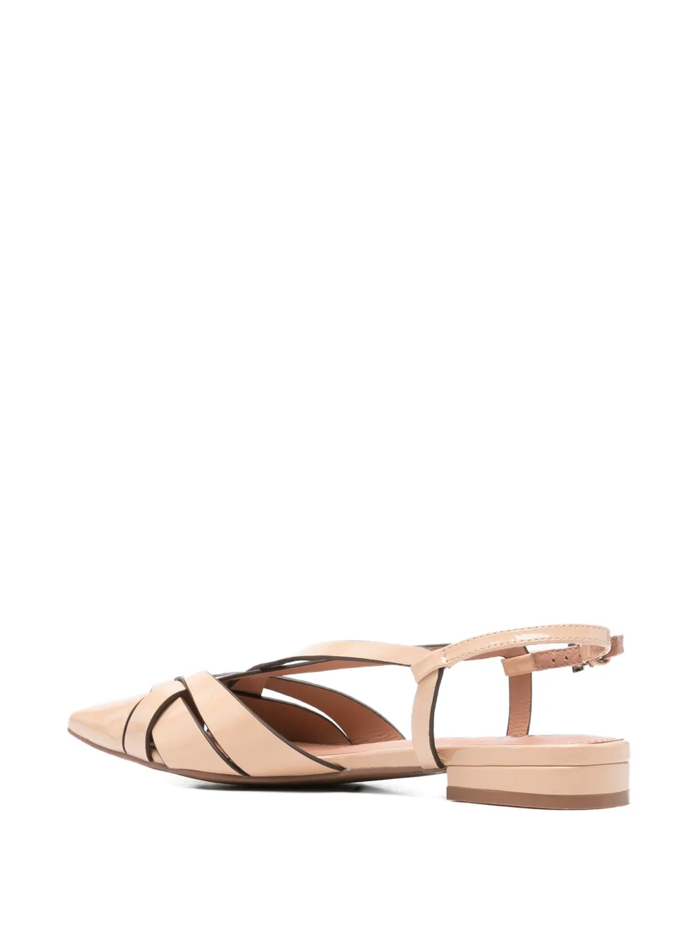 Bibi Lou slingback flat pumps Beige
