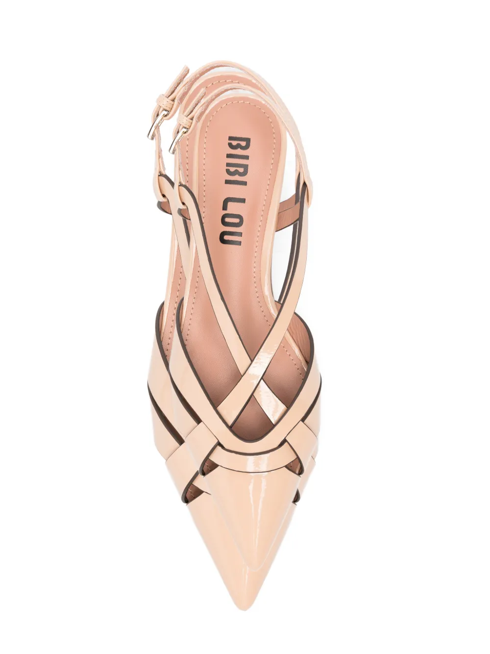 Bibi Lou slingback flat pumps Beige