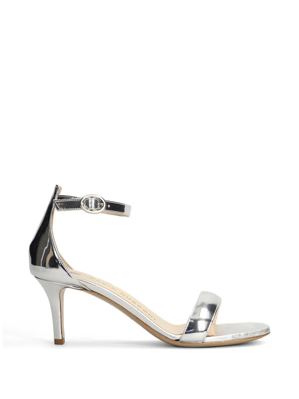 Fabio Rusconi metallic ankle-strap sandals Zilver