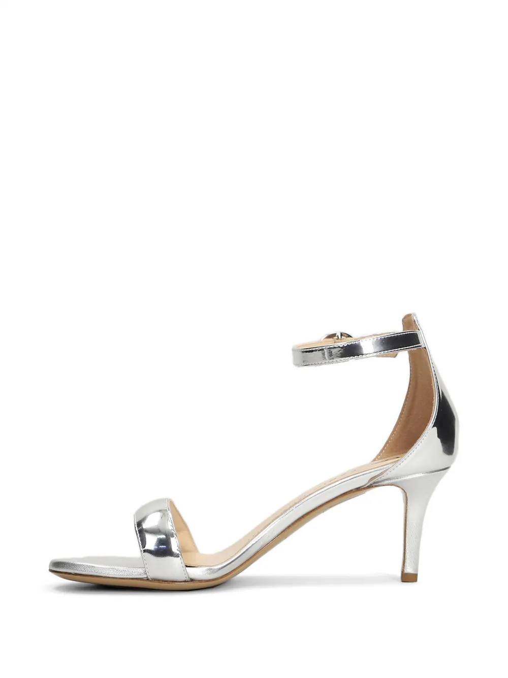 Fabio Rusconi metallic ankle-strap sandals Zilver