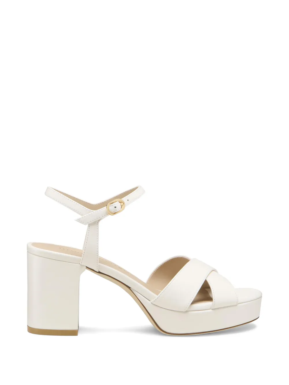 Stuart Weitzman Dayna platform sandals - Bianco