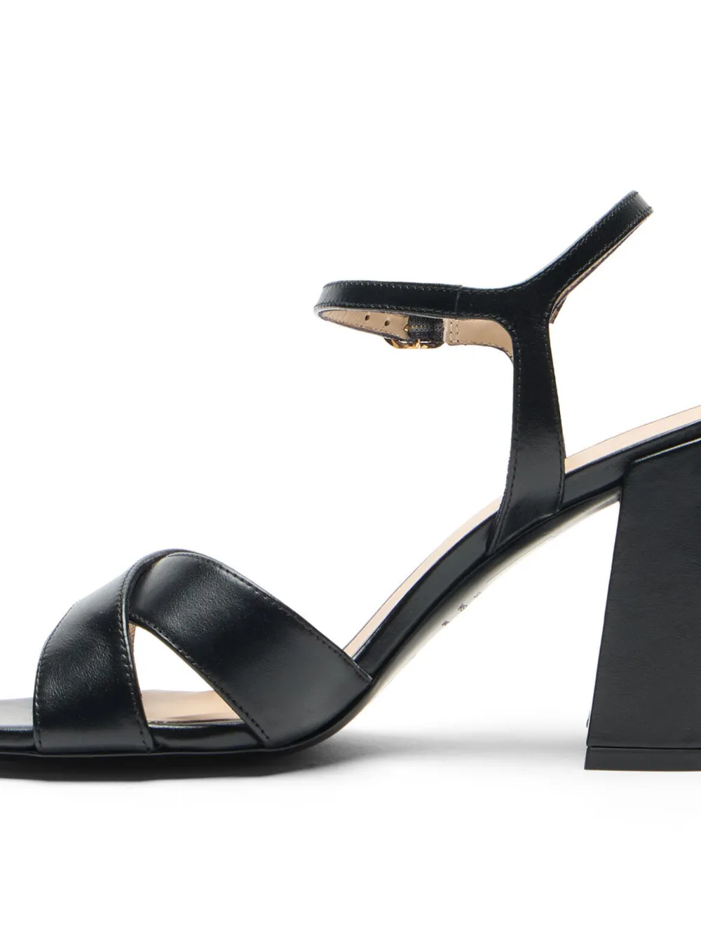 Stuart Weitzman Alyssa sandalen met gekruiste bandjes Zwart