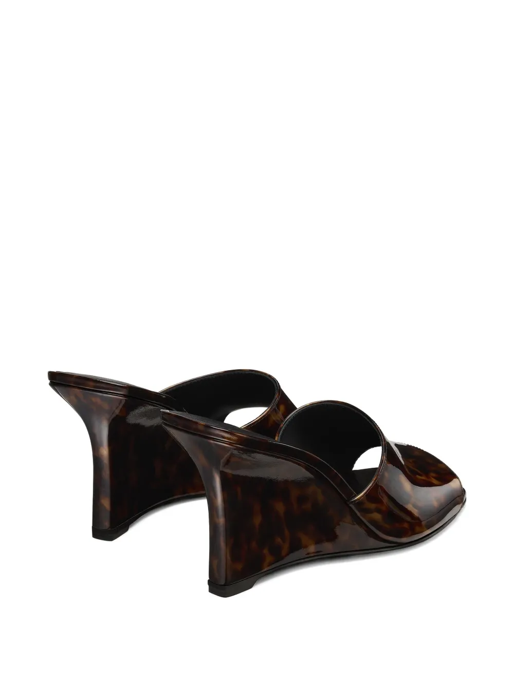 Stuart Weitzman Vinnie sandalen met sleehak Bruin