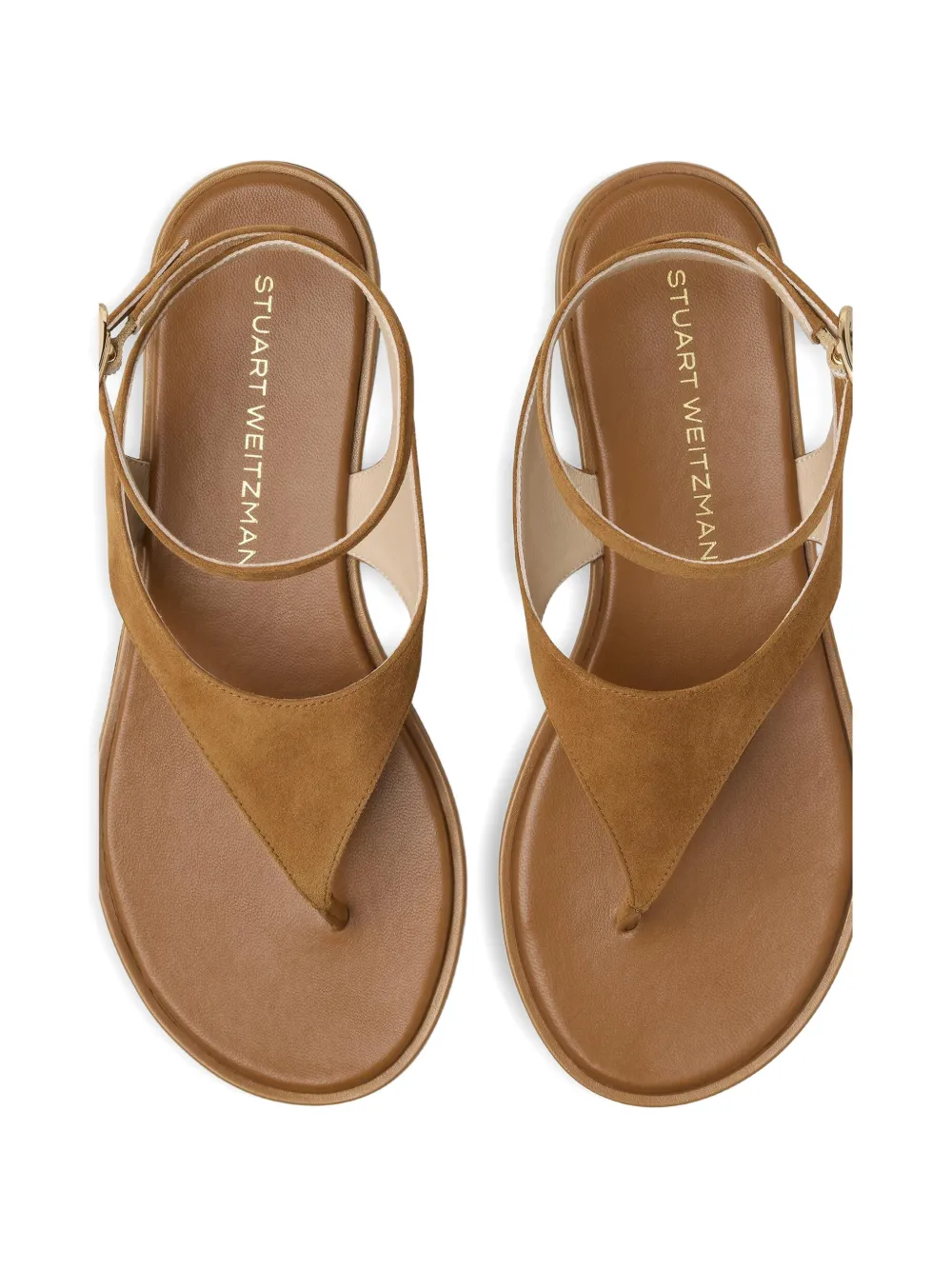 Stuart Weitzman Marley sandalen met meerdere bandjes Bruin