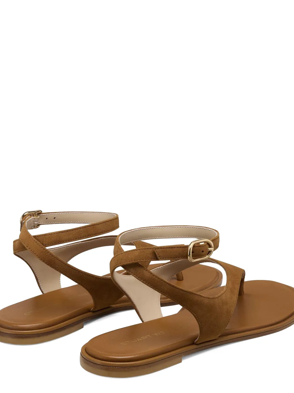 Stuart Weitzman Marley sandalen met meerdere bandjes Bruin
