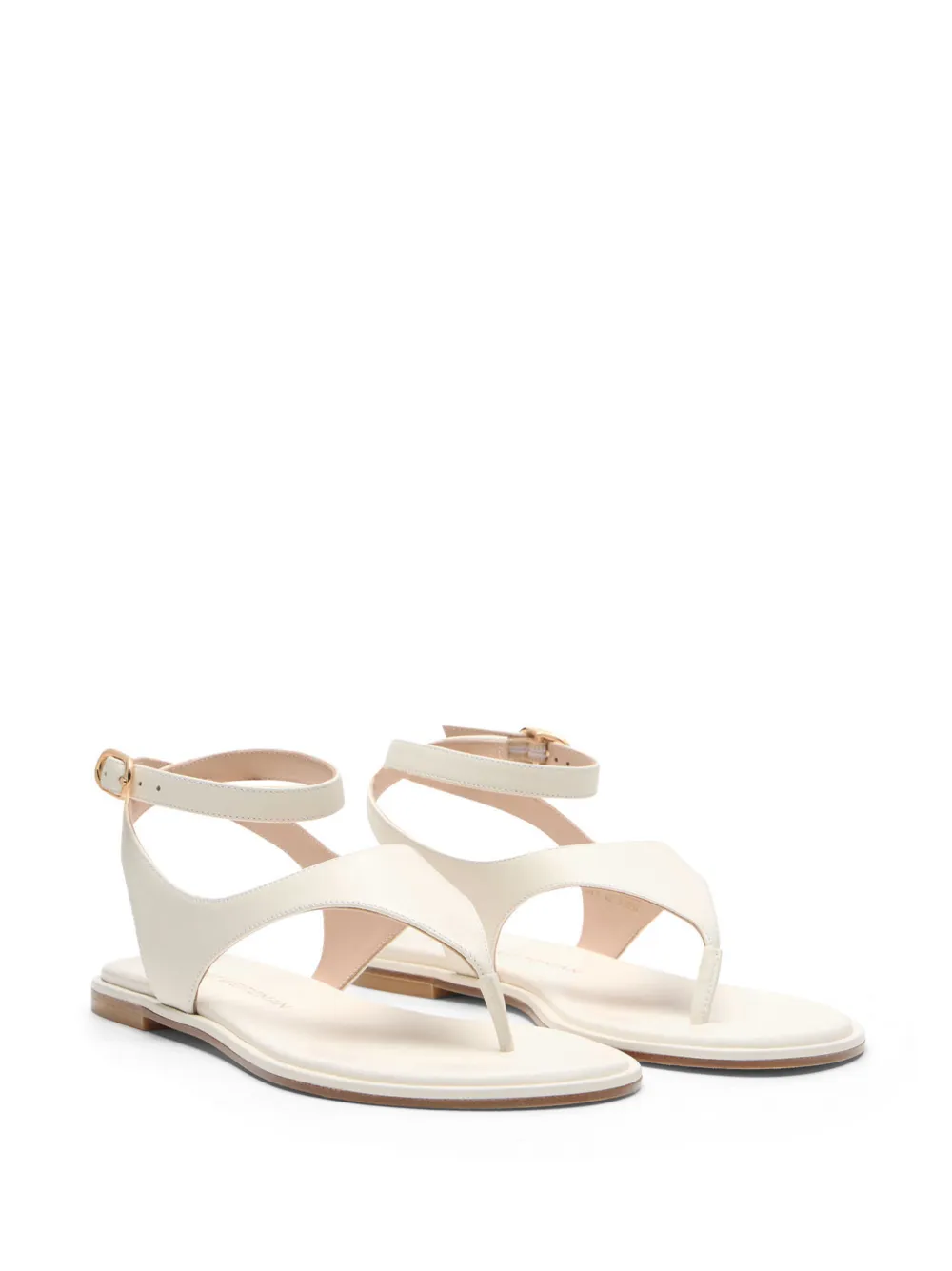 Stuart Weitzman Marley sandalen met meerdere bandjes Beige