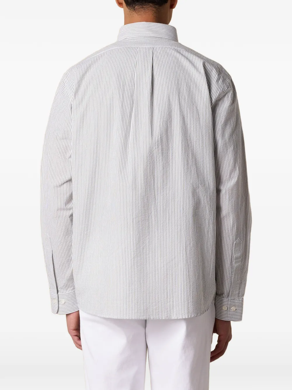 Brooks Brothers Overhemd met geborduurd logo Groen