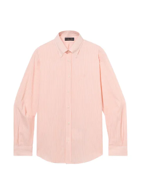 Brooks Brothers logo-embroidered shirt