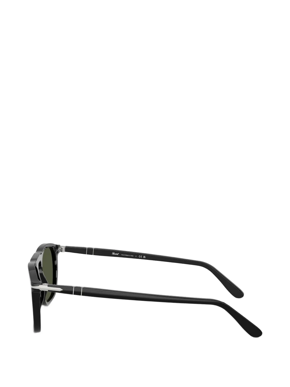 Persol Zonnebril met vierkant montuur Zwart