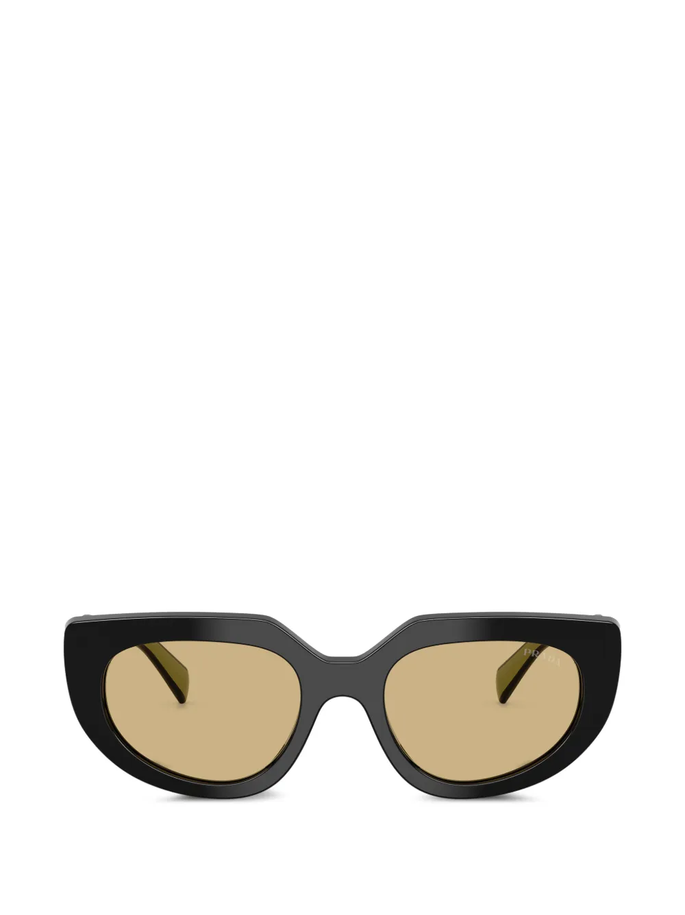 Prada Eyewear oval-frame sunglasses - Nero