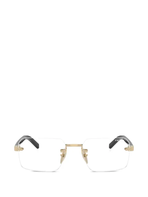 Prada Eyewear rimless-frame glasses
