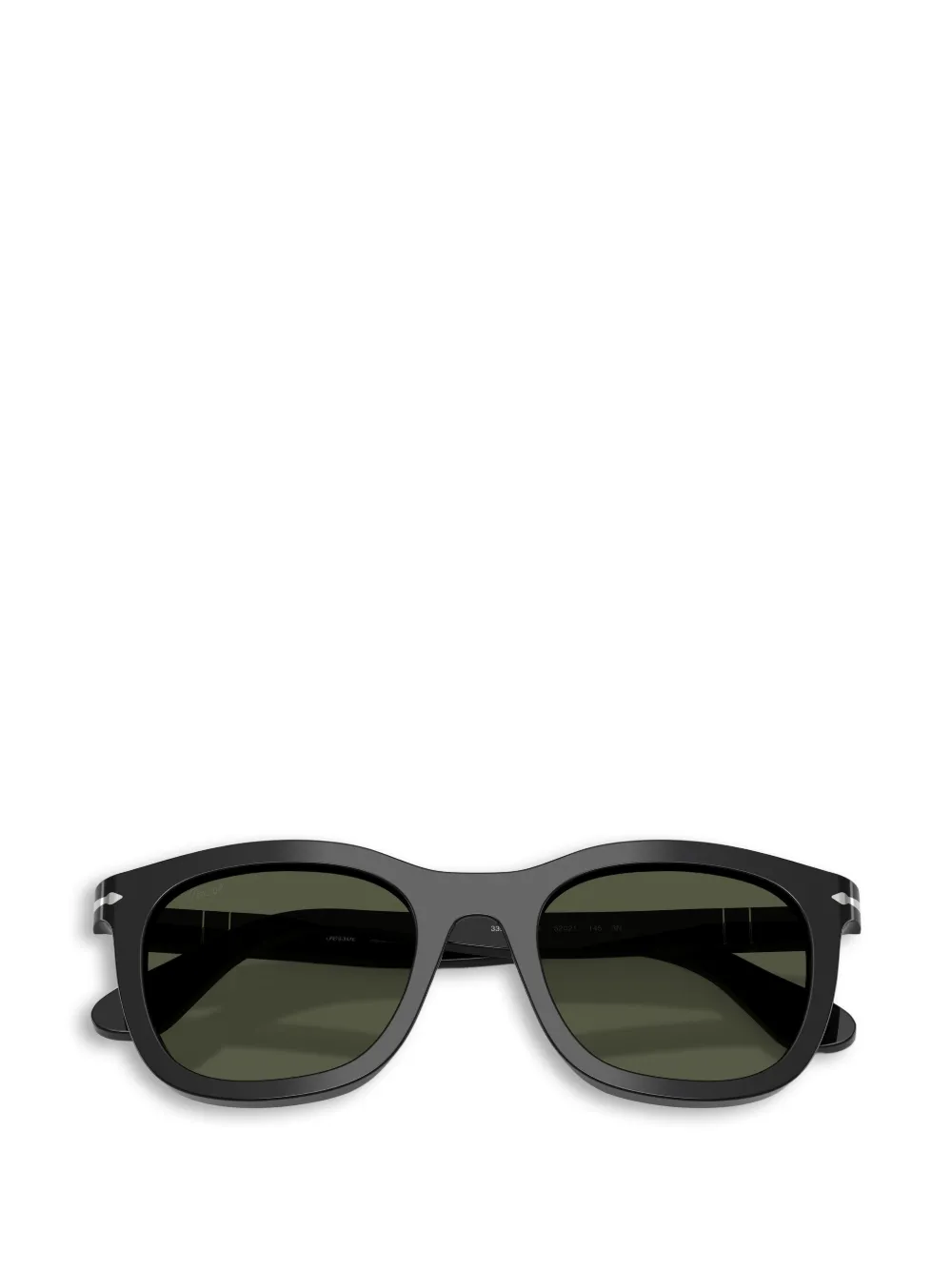 Persol Zonnebril met vlinder montuur Zwart
