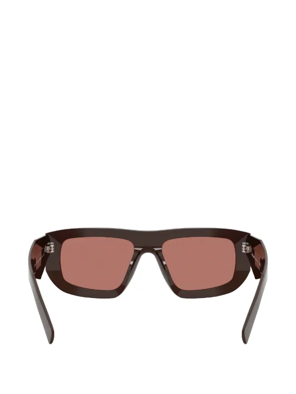 PRADA ブラウン サングラス Prada Eyewear Symbole サングラス | ブラウン | FARFETCH JP