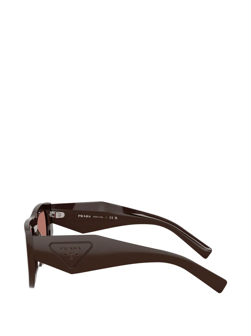 Prada Eyewear Zonnebril Bruin