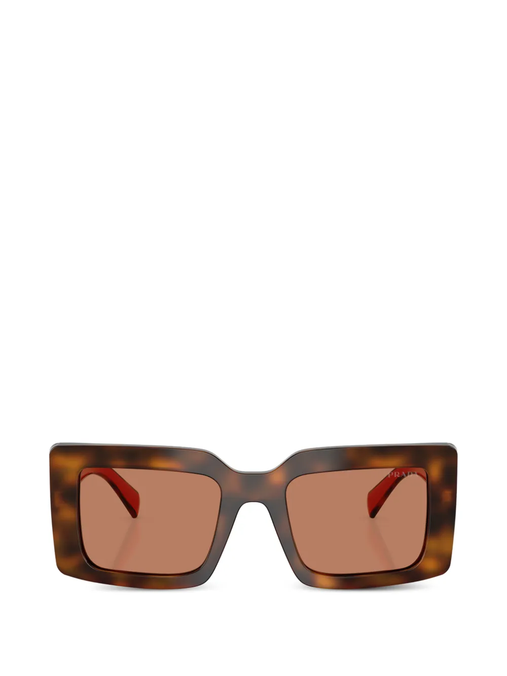 Prada Eyewear tortoiseshell sunglasses - Marrone