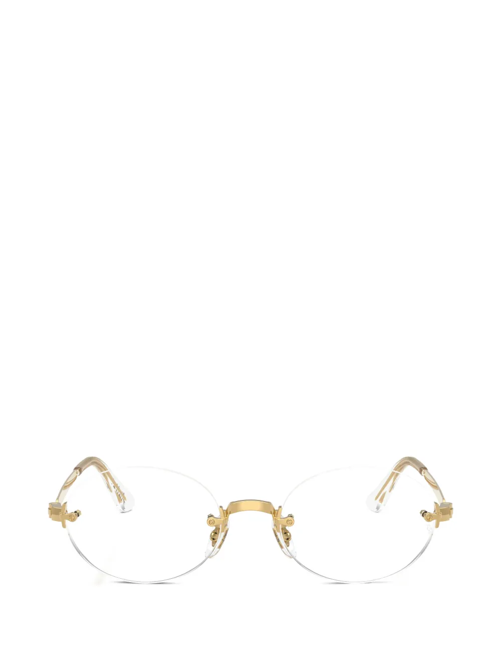 Ray-Ban x A$ap Rocky round-frame glasses - Oro