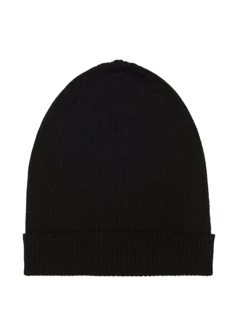 Rick Owens ribbed beanie hat