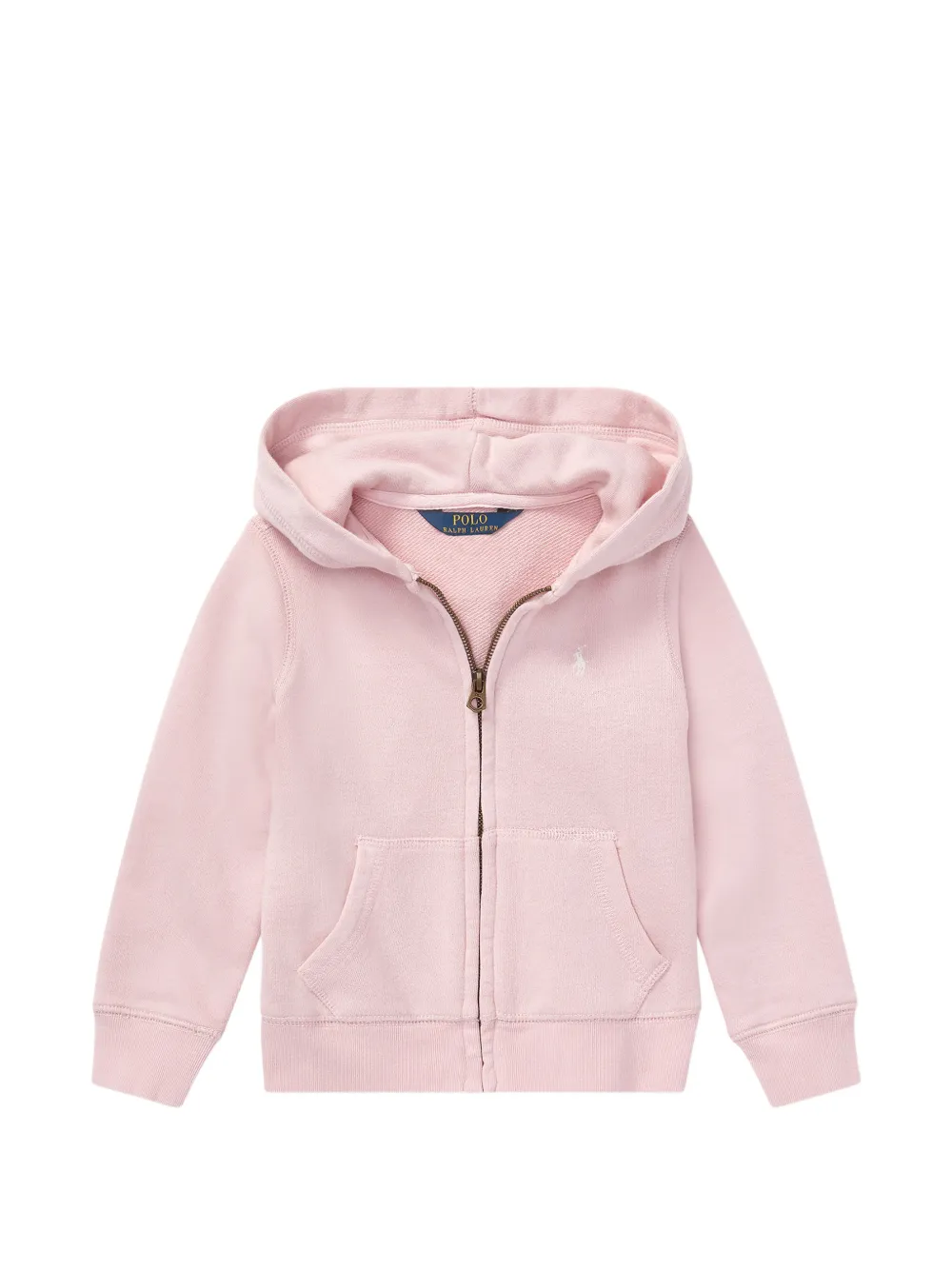 POLO RALPH LAUREN KIDS zip-up hoodie - Pink