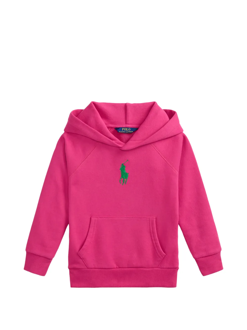 POLO RALPH LAUREN KIDS Polo Pony-embroidered hoodie - Pink