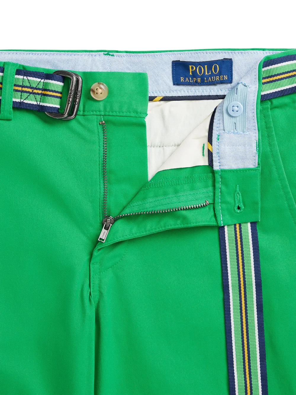POLO RALPH LAUREN KIDS Broek met ceintuur Groen